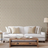 Dutch wallcoverings behang geometric goudkleurig en groen