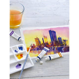 Faber castell fc-169624 aquarelverf 24 tubes + mengpalet en penseel