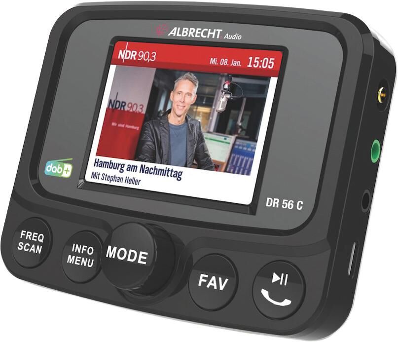 Eno adapter albrecht dr 56 c . digital radio adapter dab albrecht dr 56 c