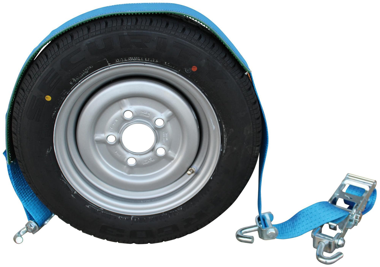 Bünte spanband voor wielen lashing straps with tubes 50 mm 2-part
