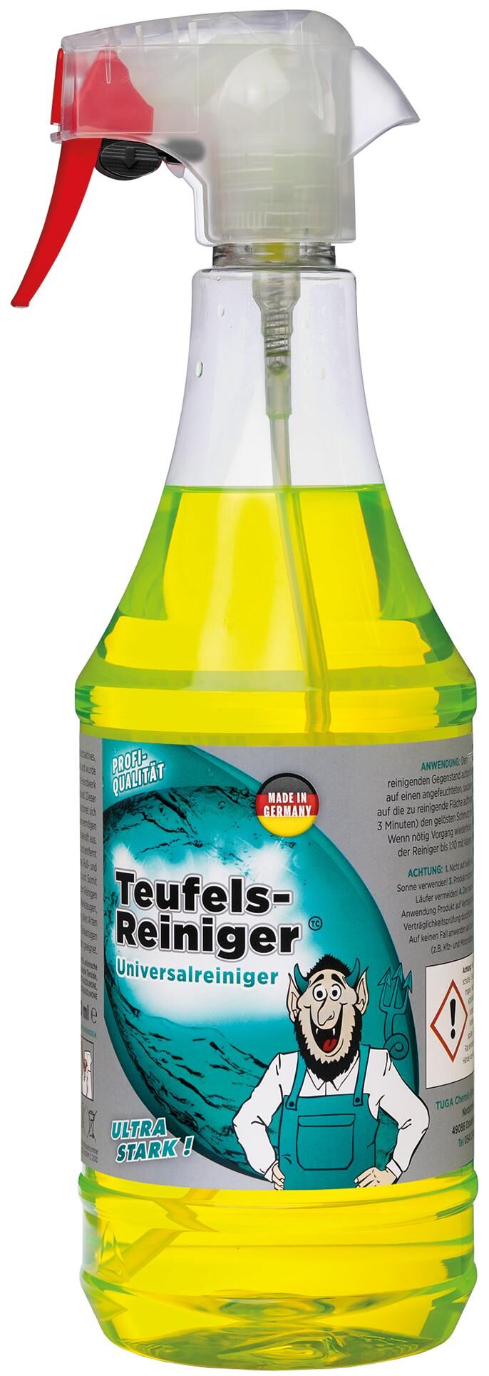 Tuga chemie universeel reiniger teufelsreiniger devil's cleaner 1 ltr. all-purpose cleaner