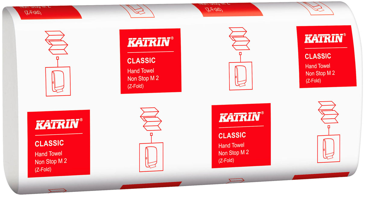 Katrin classic geen stop m2 vouwhanddoek folded hands. 25x160 shee non stop m2s