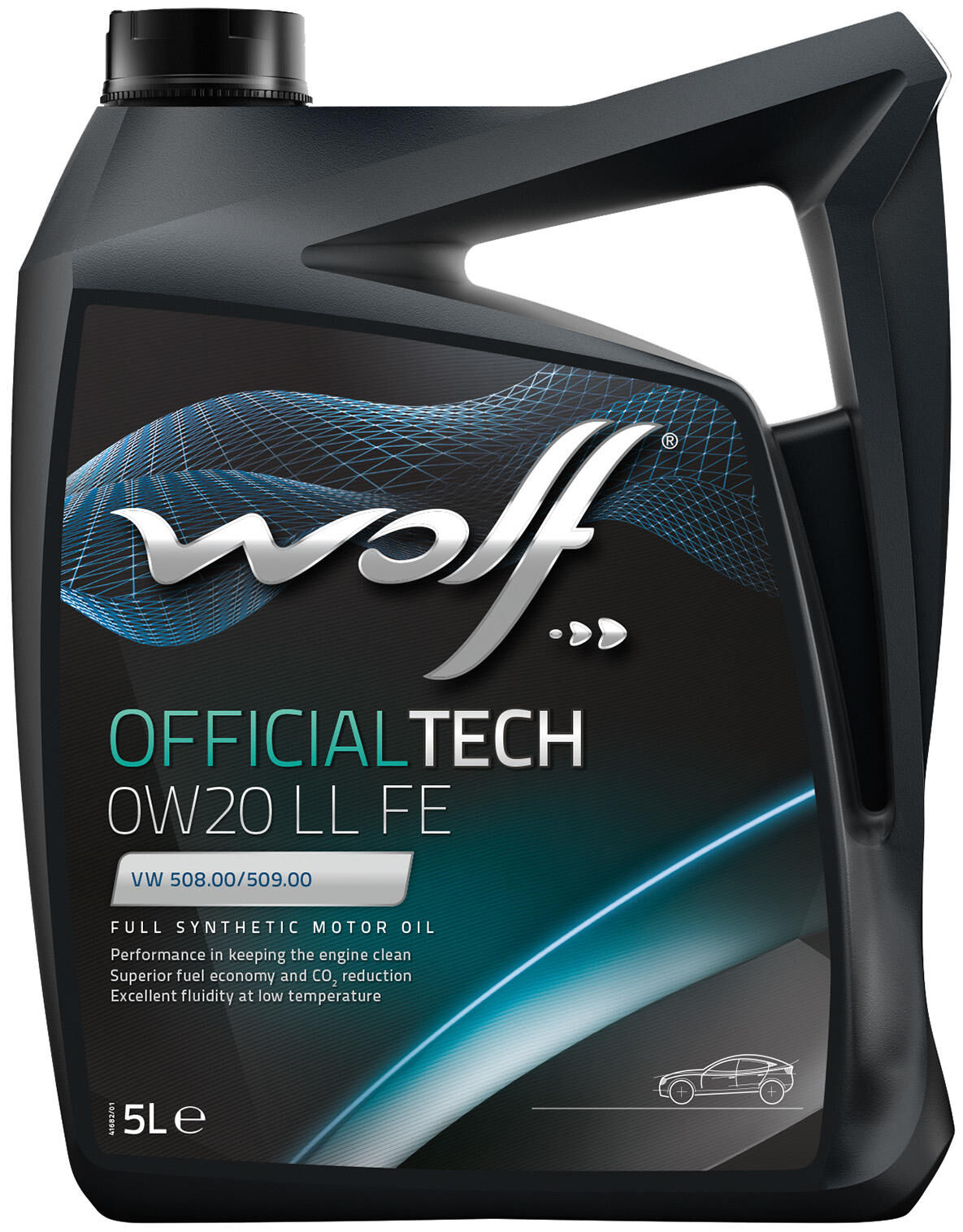Wolf motorolie officialtech ll fe . motoroil 0w20 5l off.tech ll fe