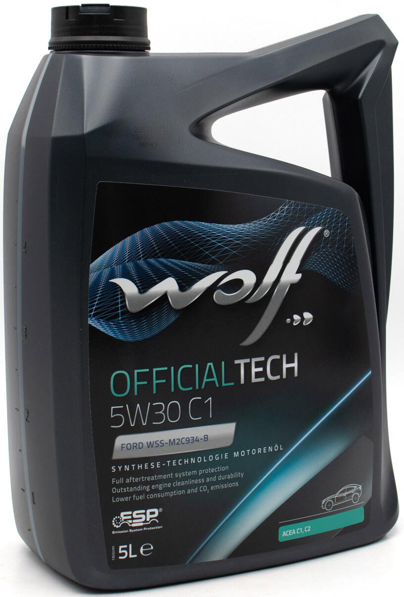 Wolf motorolie officialtech c1 . motoroil 5w30 5l off.tech c1