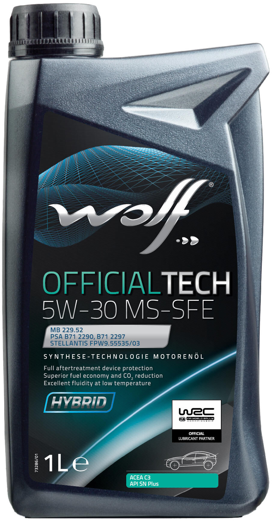 Wolf motorolie officialtech ms-sfe . motoroil 5w30 1l off.tech ms-sfe