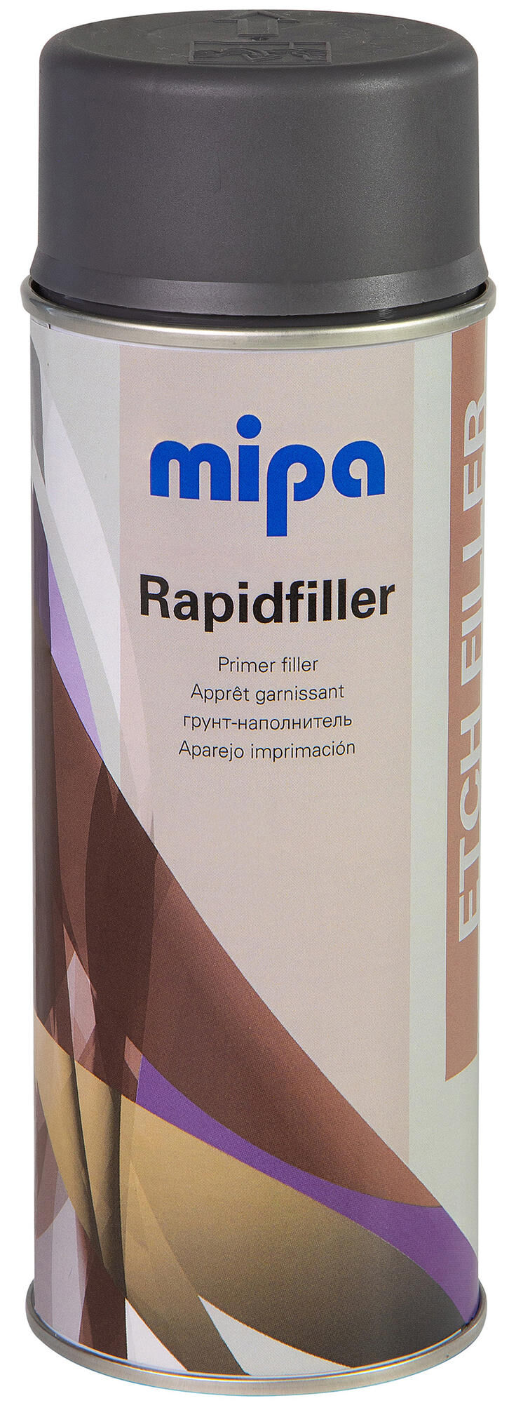 Mipa grondfiller rapidfiller rapidfiller-spray 400ml dark gray
