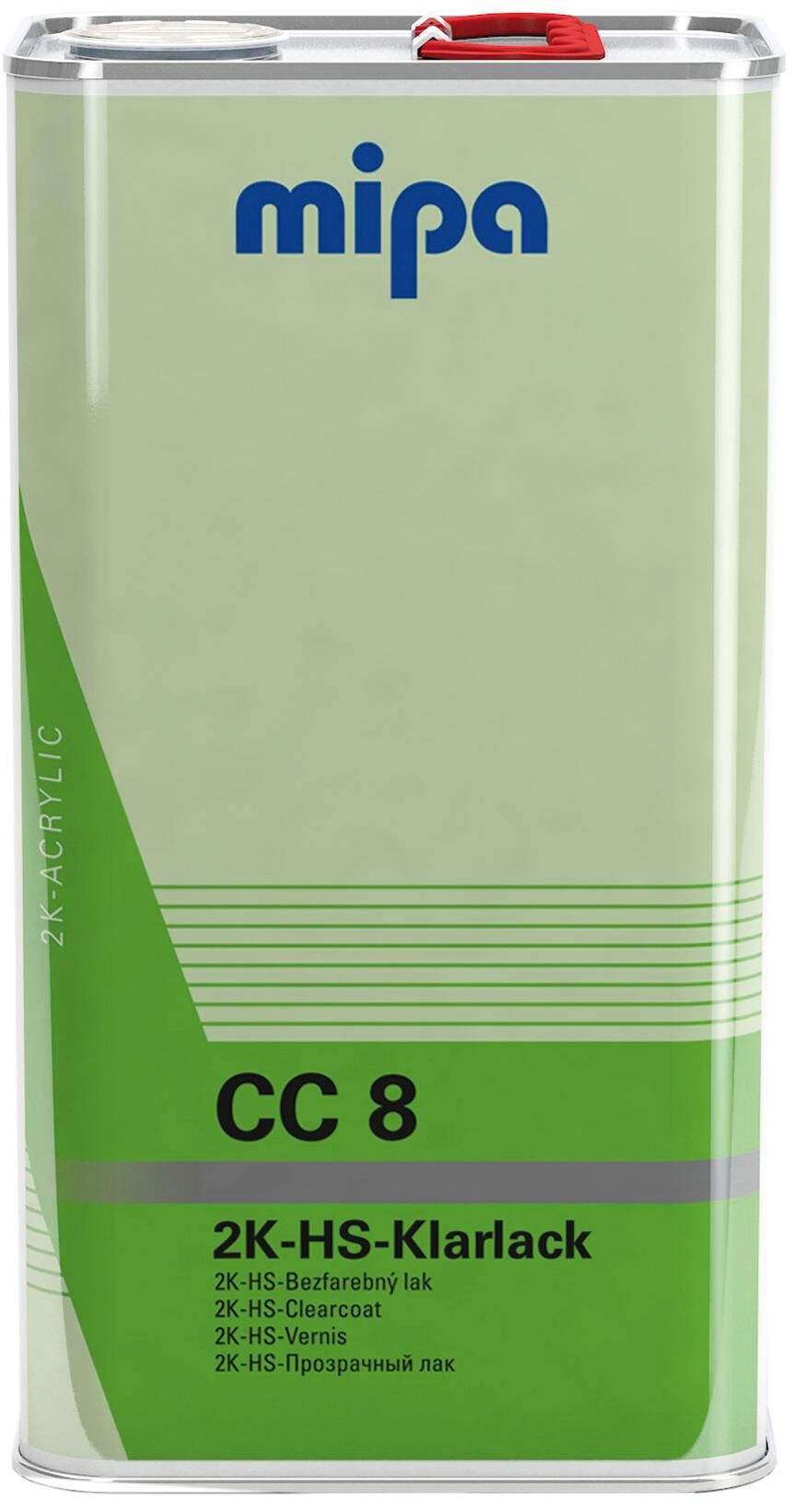 Mipa blanke lak cc 8 clear paint cc8 5 ltr.