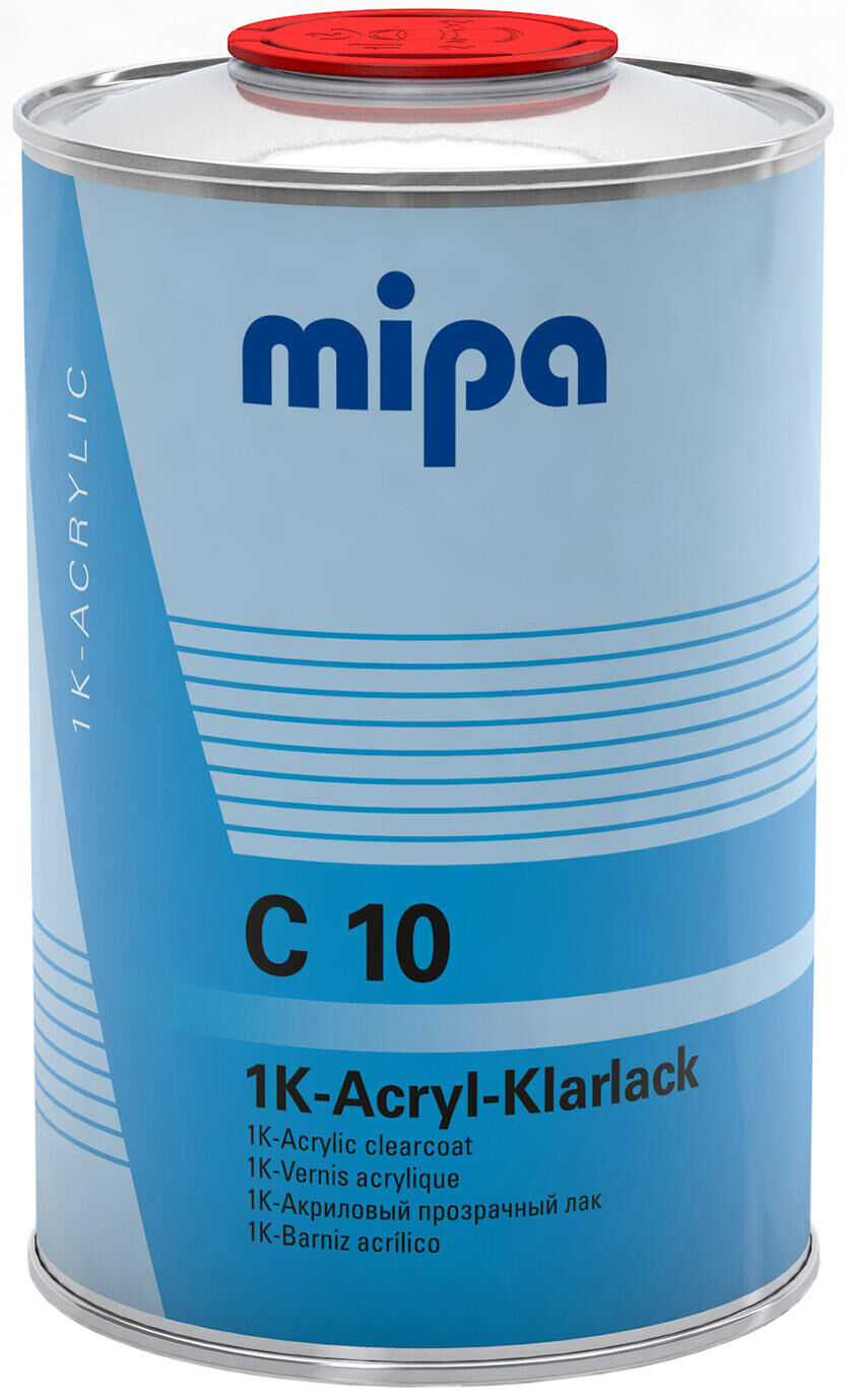 Mipa blanke lak c 10 clear paint 1k c10 1l