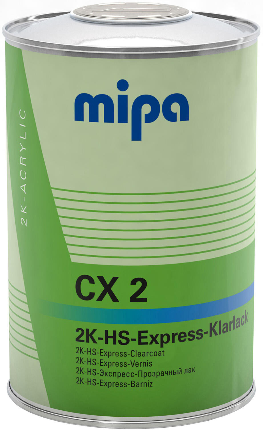 Mipa blanke lak cx 2 . 2k express clear paint cx 1l
