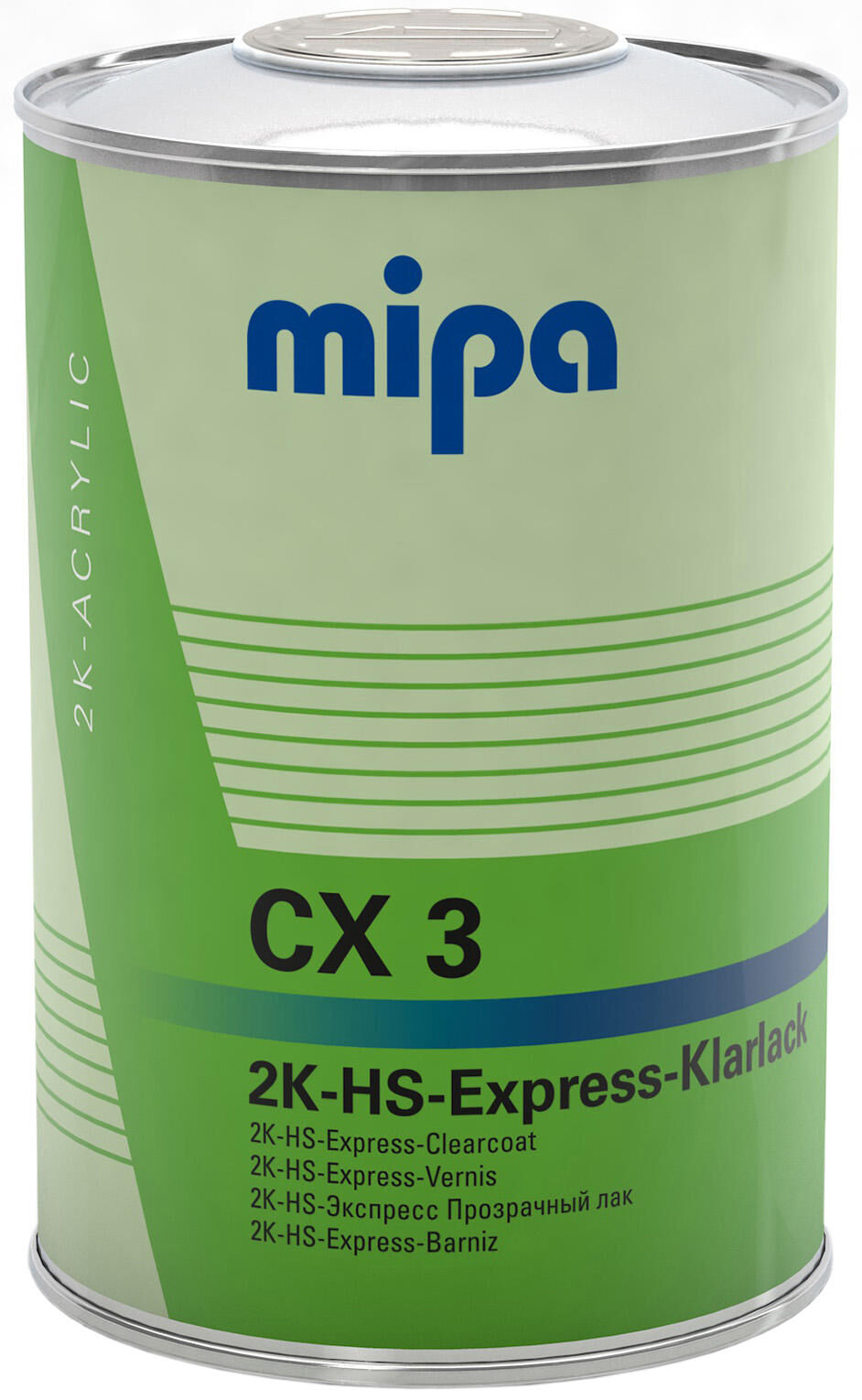 Mipa blanke lak cx 3 . 2k express clear paint cx 1l