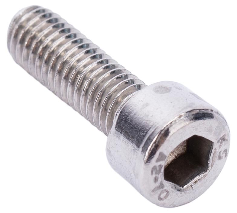 Dresselhaus binnenzeskantbout cylinder bolts 6x18mm a2 with inside hex. 200 p