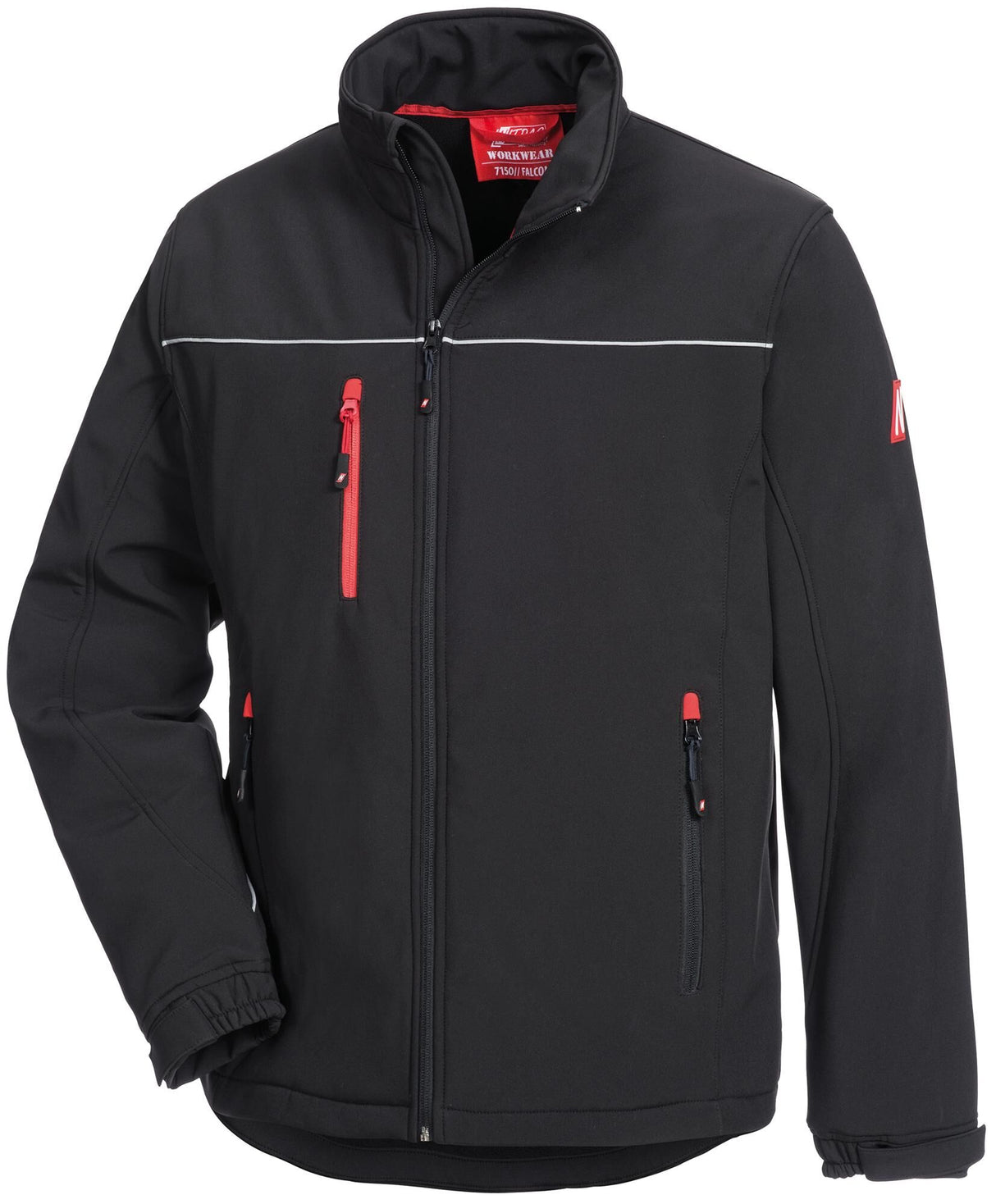 Nitras safety nitras softshelljas motion tex light softshell jacket gr. m motion tex light black