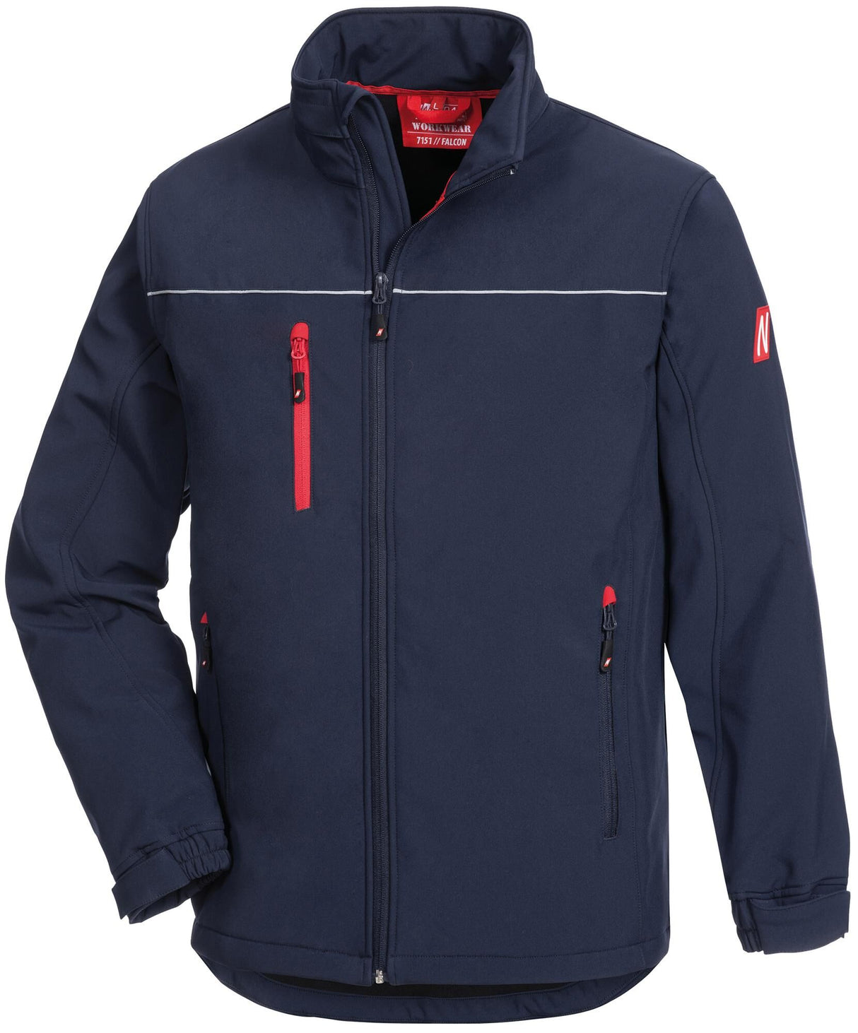 Nitras safety nitras softshelljas motion tex light softshell jacket gr. xxl motion tex light blue
