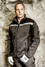 Nitras safety nitras softshelljas motion tex plus knitted softshell jacket. motion tex plus black