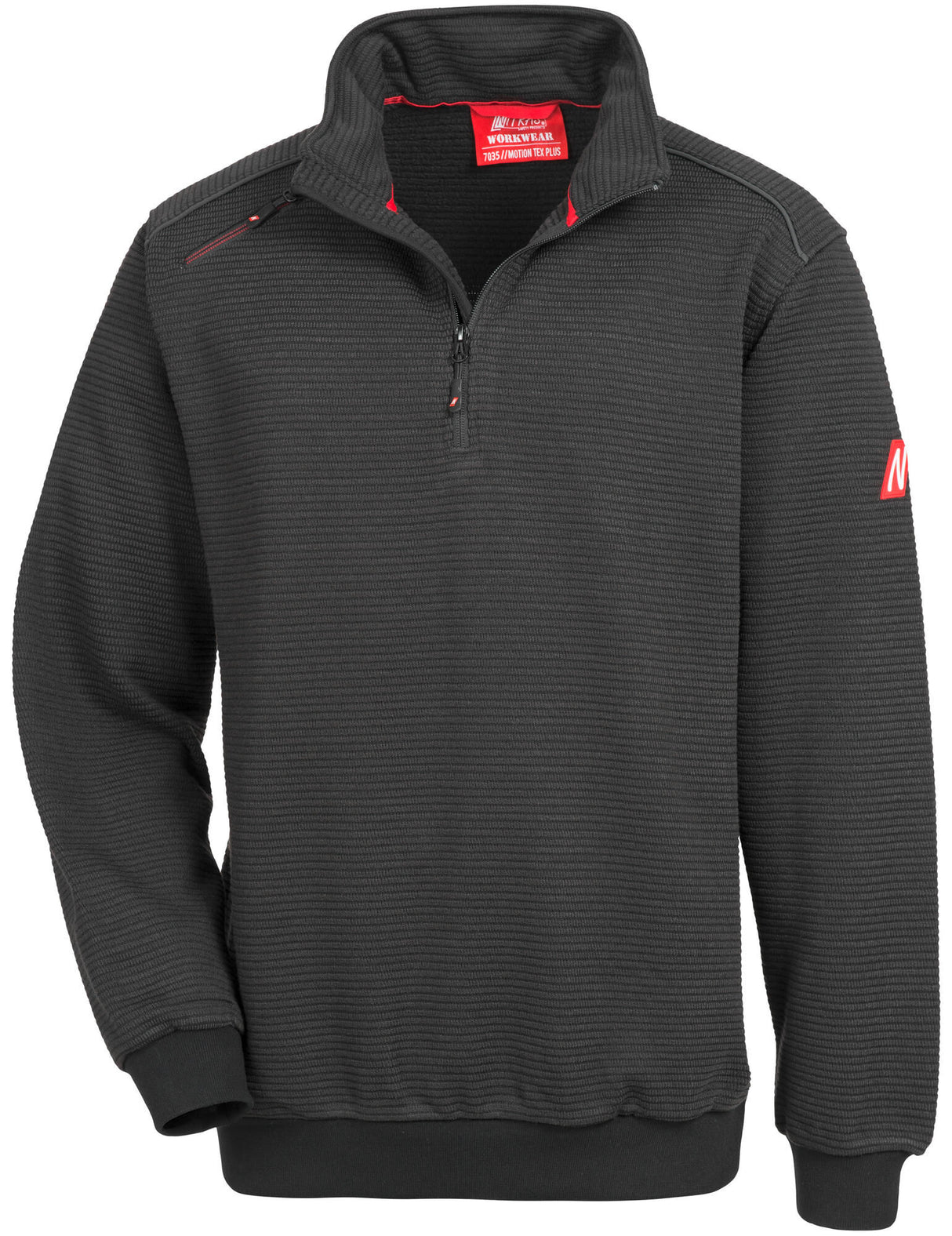 Nitras safety nitras trui 7034 motion tex plus pullover gr. xl black nitras motion tex plus