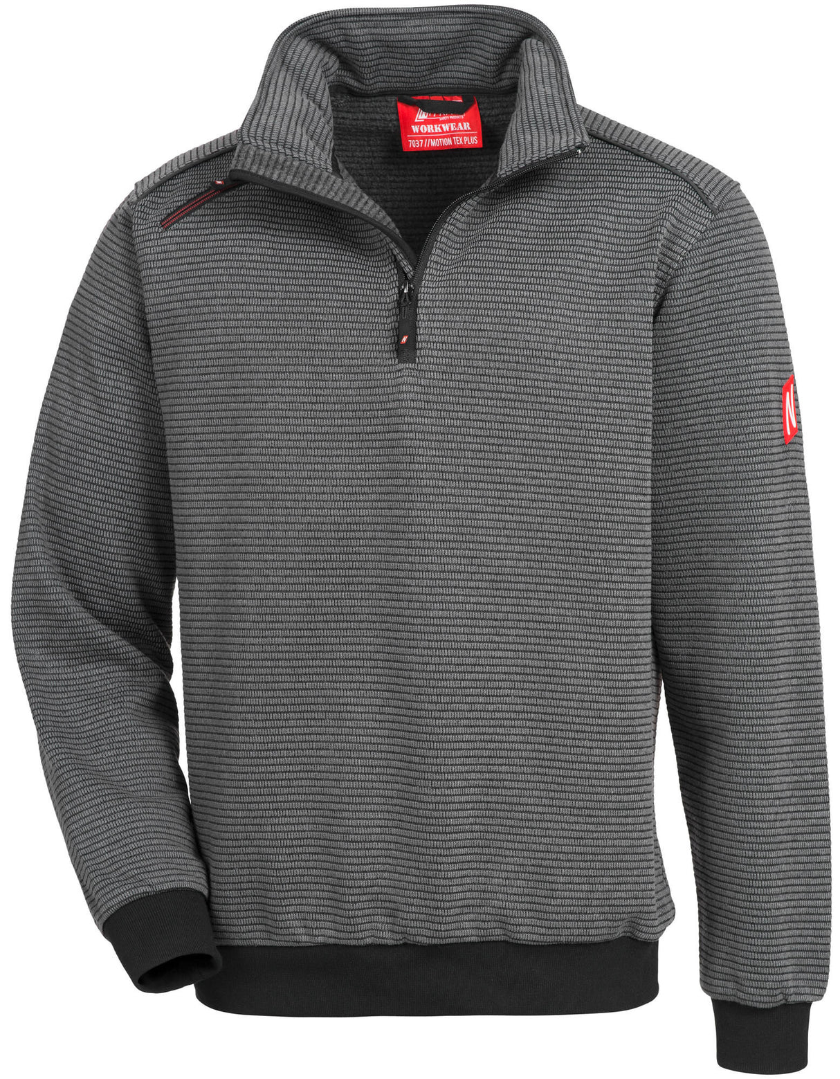 Nitras safety nitras trui 7034 motion tex plus pullover gr. xxl grey nitras motion tex plus
