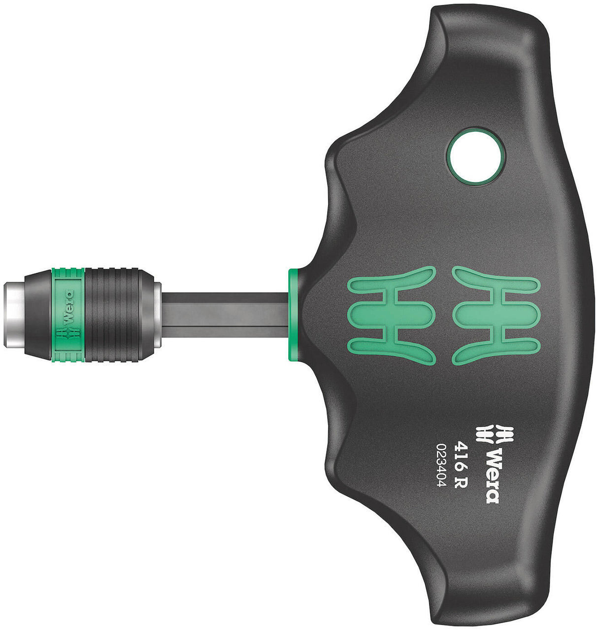 Rapidaptor T-greep - bit plaatsen zonder gereedschap - magnetische grip - hoge aanhaal- en losdraaimomenten - ergonomische vorm - voorkomt wrijvingsverliezen
