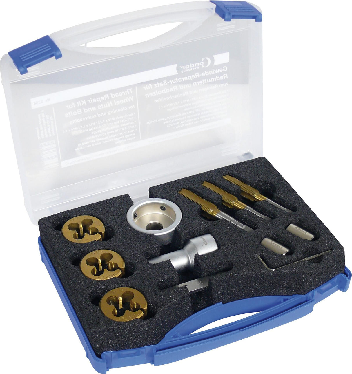 Condor handtapset 5356 draad rep. set 12-tlg