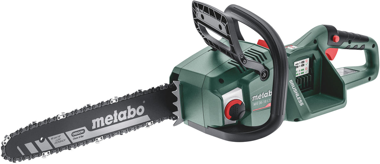 Metabo kettingzaag ms 36-18 ltx bl 40 battery chainsaw ms36-18 ltx bl40