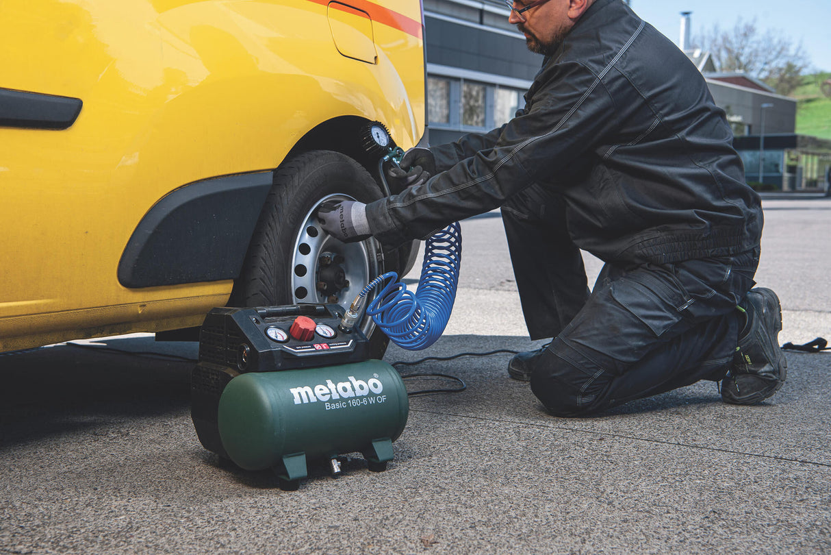 Metabo compressor basic 160-6 w of compressed air compressor basic 160-6 w of