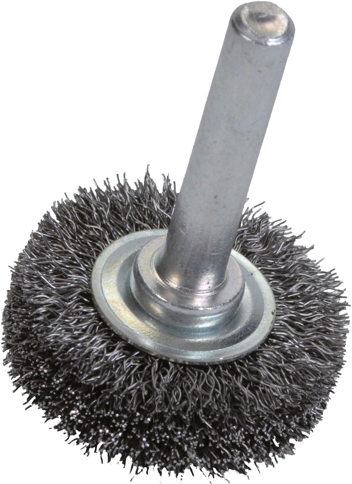 Norton ronde borstel round brush with 6mm shaf 50x10 steel