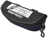 Nitras safety nitras brillenkoker glasses case black textile
