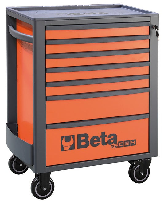Beta rsc24 7-fo gereedschapswagen 7 laden oranje