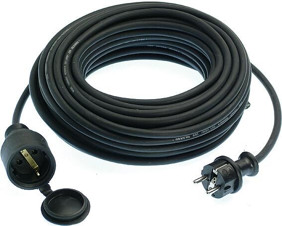 As-schwabe as schwabe verlengkabel extension cable 25m rubber