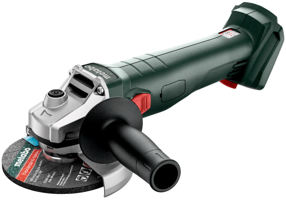 Metabo haakse slijper w 18 7-125 battery angle grinder w 18 7-125