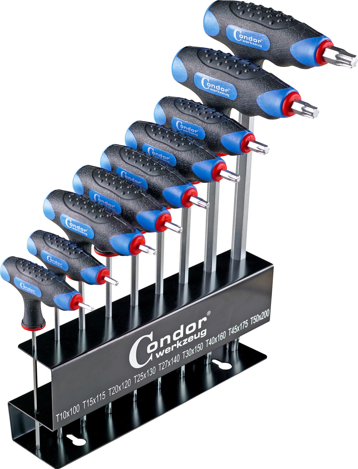 Condor schroevendraaierset 1119 schroevendraaiersets torx 9-tlg. t10-t50