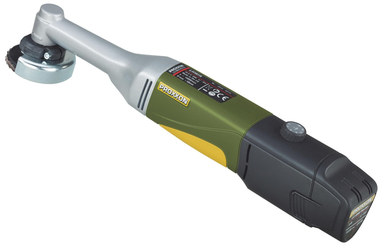 Proxxon haakse langhals-slijper lhw a battery angle grinder lhw a