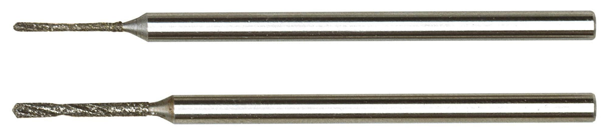 Proxxon spiraalboor set diamond spiral drill 1x 0.8mm and 1x 1.2mm