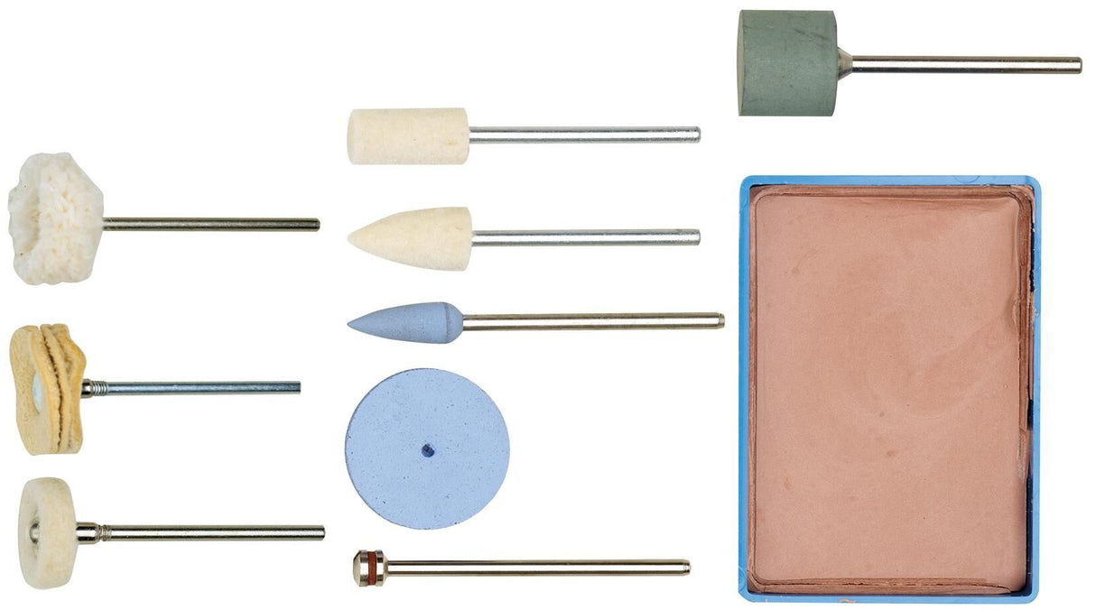 Proxxon polijstset complete polishing set 10tlg.