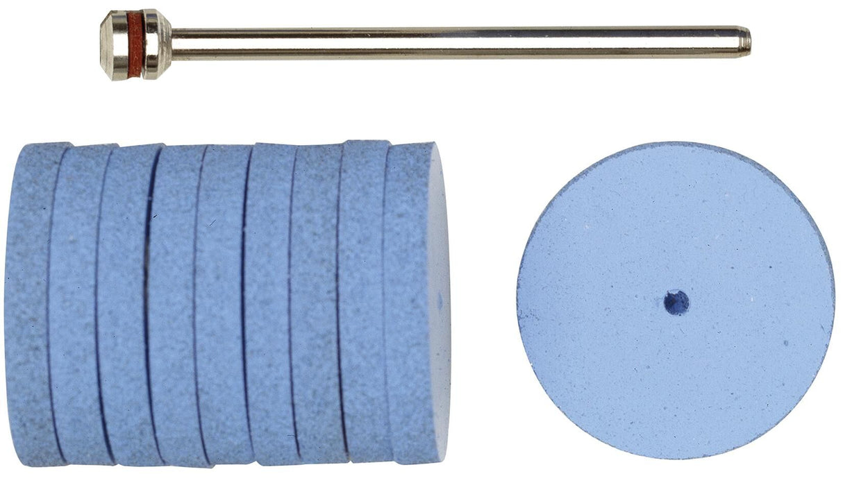 Proxxon polijstset silicone polishing disk wheel 22mm 10st