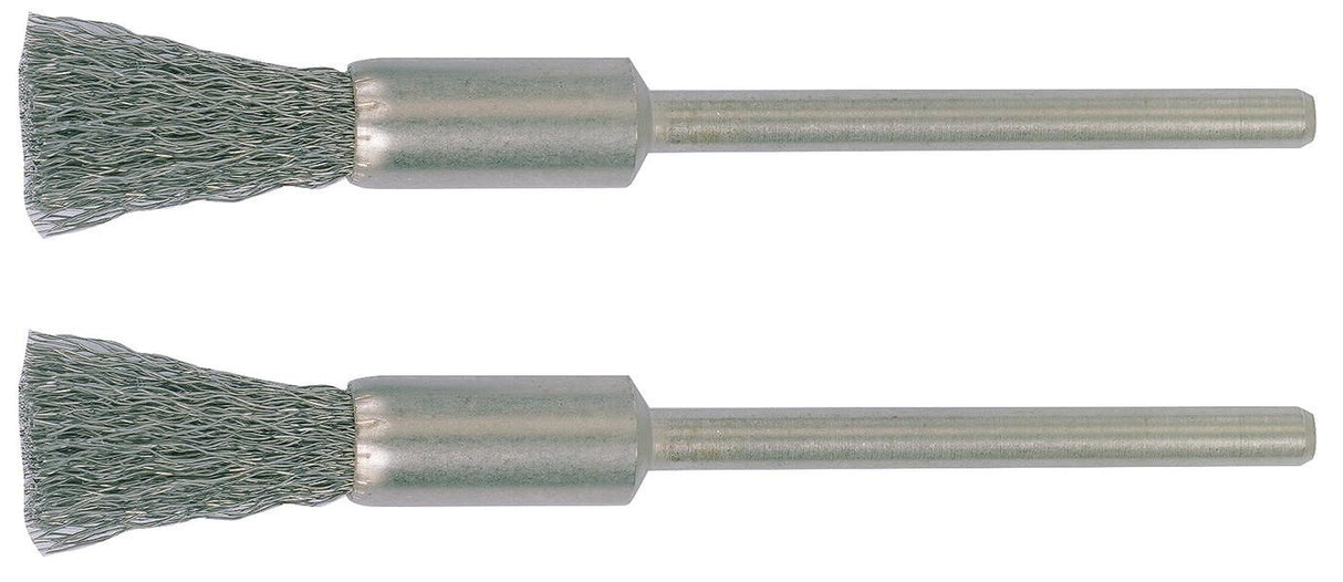 Proxxon penseelborstel brushes w.shaft 2pcs d=8mm stainless s