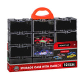 Rapid wheels opbergbox met 2 diecast freewheel auto's
