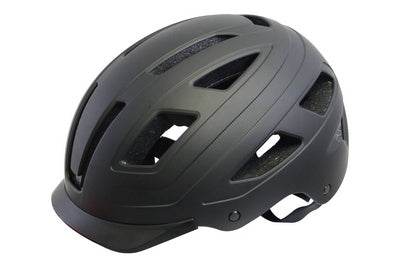 Qtcycletech Qt cycle tech helm urban style mat zwart maat m 55-58 cm 2810384