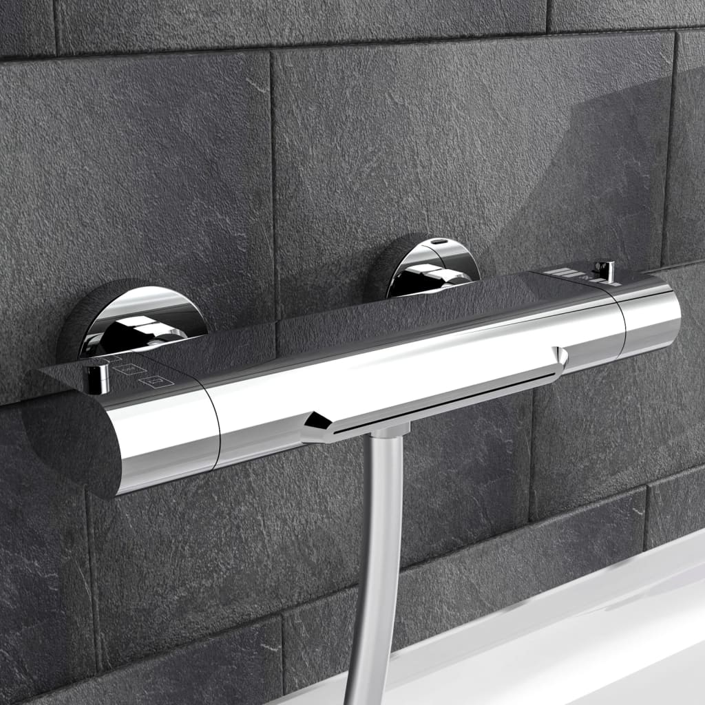 Eisl badmengkraan carneo thermostatisch chroomkleurig