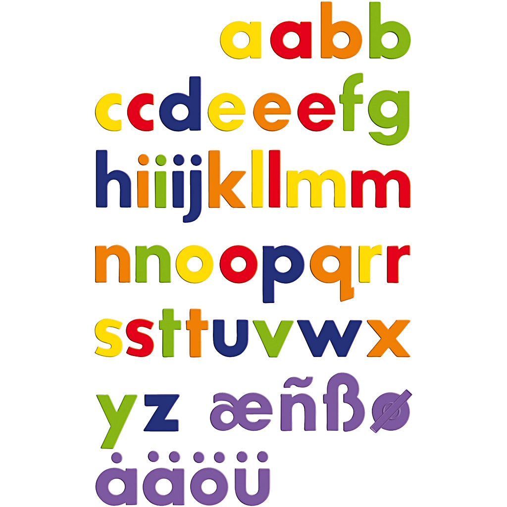 Magnetische letters, 36 stuk 1 doos