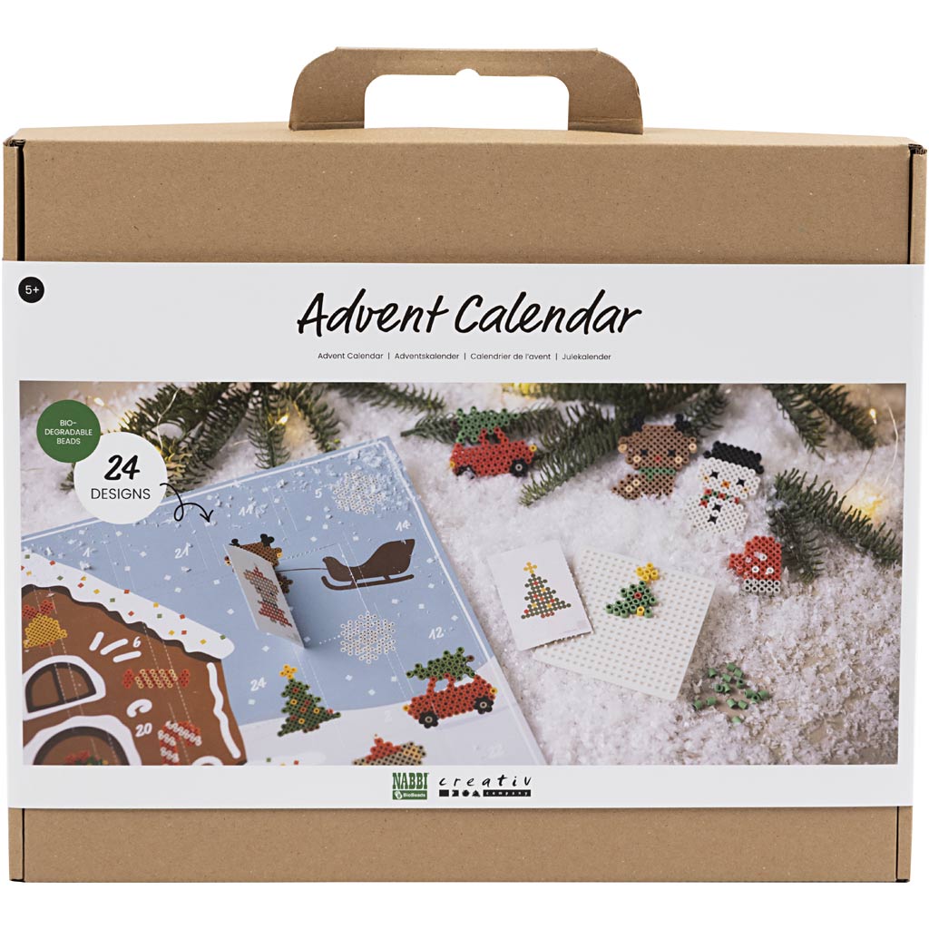 Nabbi adventskalender biokralen, 24 ontwerpen, 1 stuk