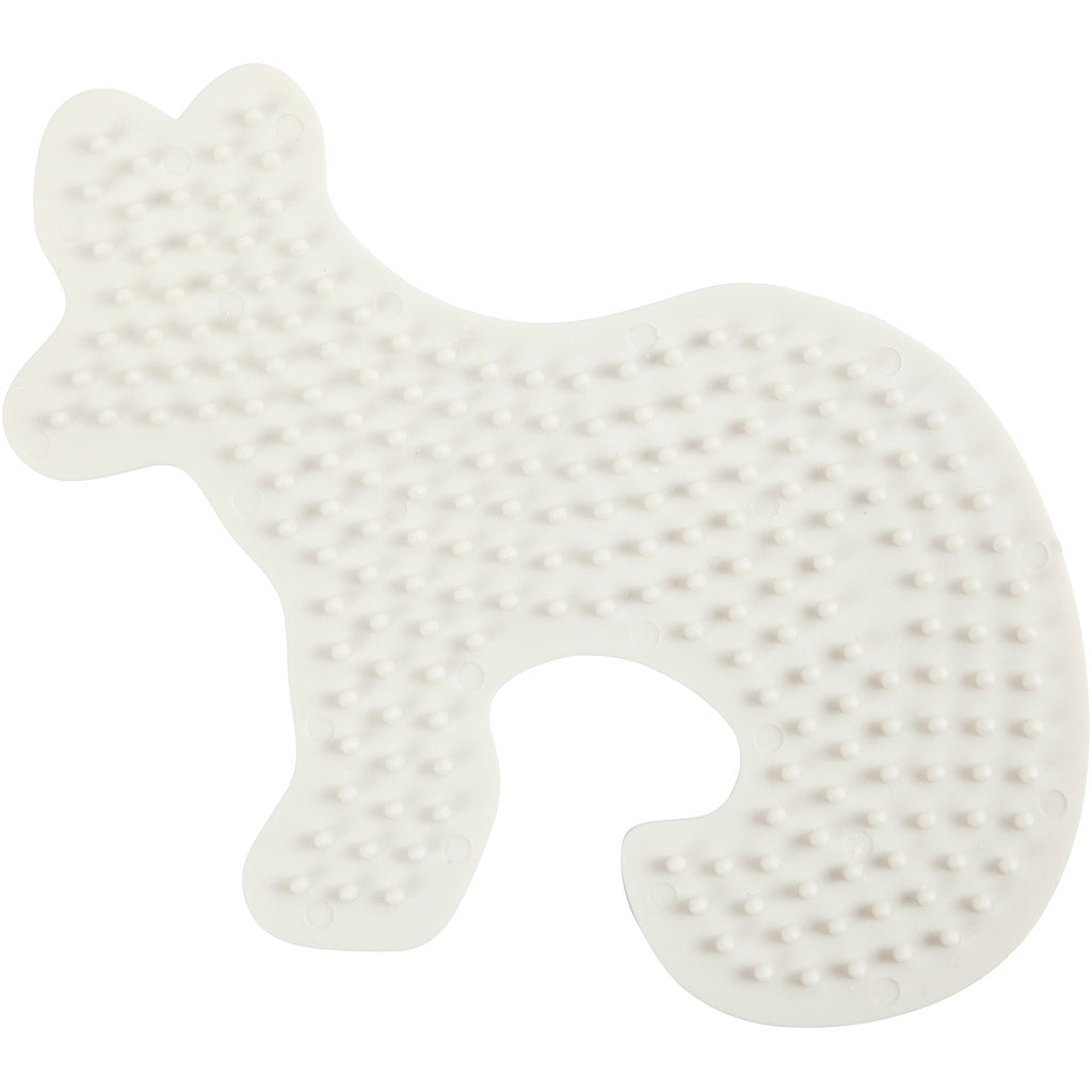 Nabbi biobeads grondplaat, vos, afm 9,5x13,4 cm, medium, 1 stuk