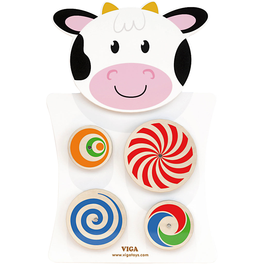 Viga activiteitenbord, koe, afm 36x55x3,5 cm, 1 stuk