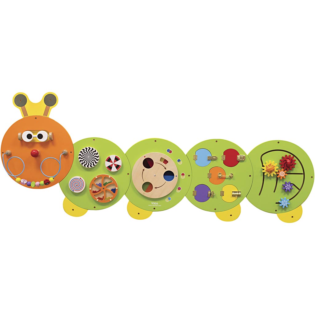 Viga activiteitenspeelwand, h: 83 cm, l: 185 cm, 1 stuk