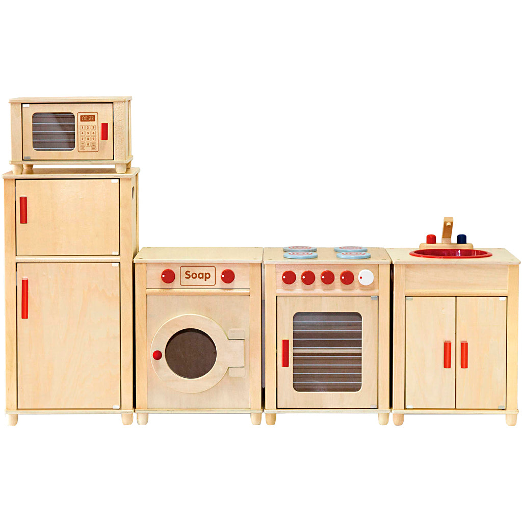 Viga speelkeuken, afm 160x54x36 cm, 1 set