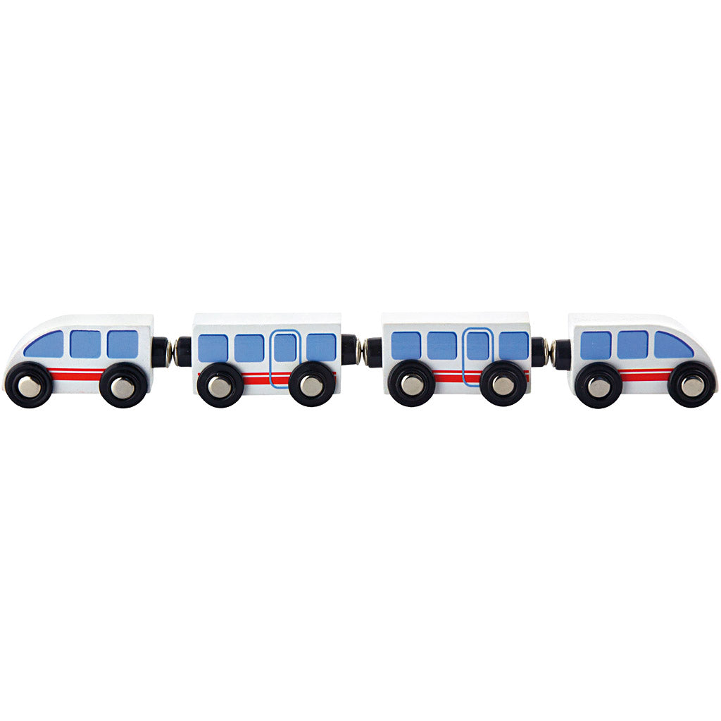 Viga spoorwegaccessoires, treinpassagier, afm 310x72x36 mm, 4 onderdelen 1 set