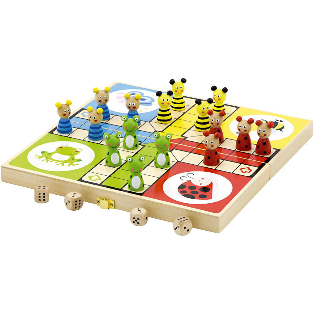 Viga ludo dieren bordspel, 1 set