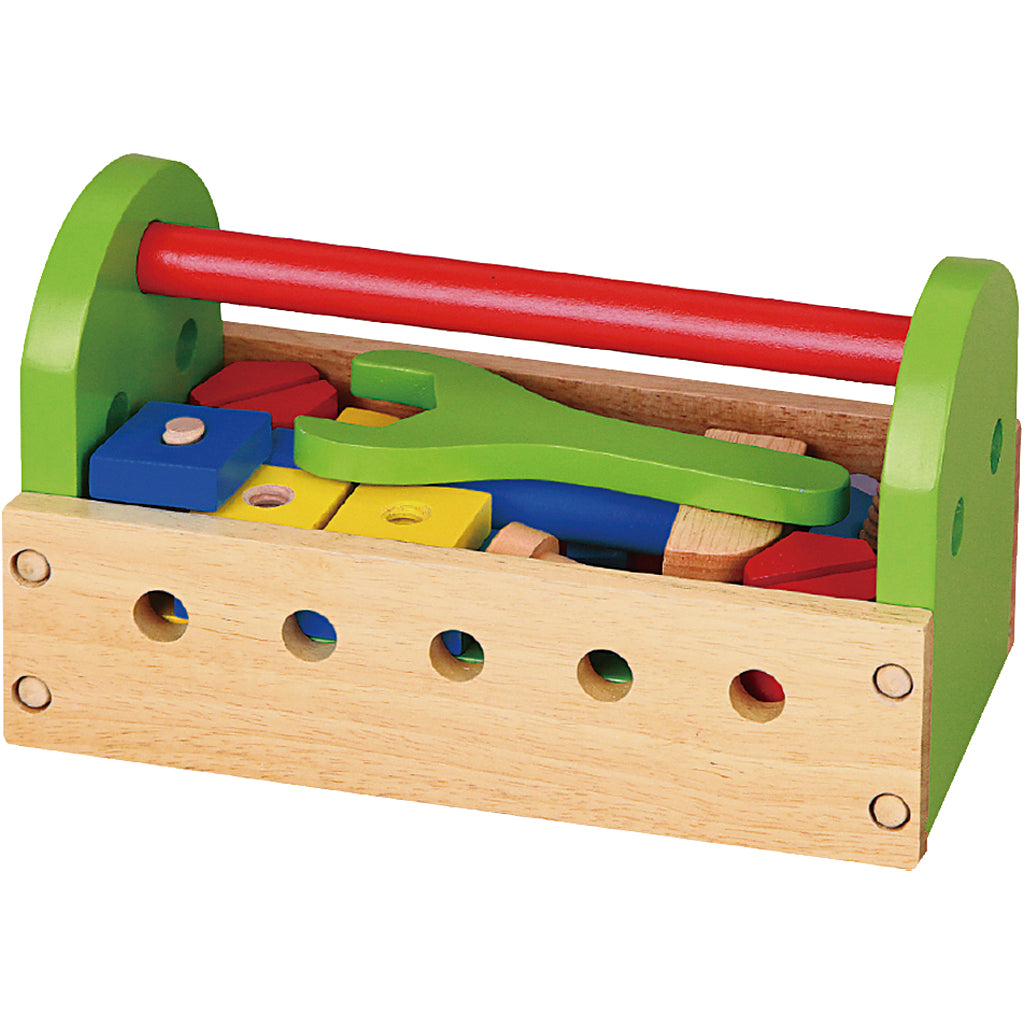 Viga speelgoed gereedschapskist, afm 25x14x12 cm, 1 stuk