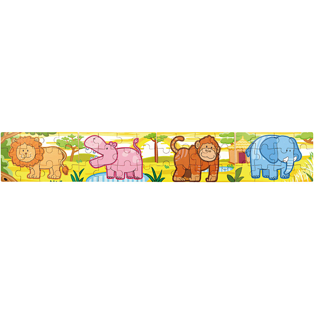 Viga 4-in-1 legpuzzel, afm 4x(11,5x17,5) cm, 48 delen, 1 stuk