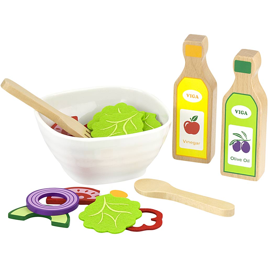 Viga saladeset, h: 65 mm, l: 42 cm, b: 24 cm, 36 onderdelen 1 doos
