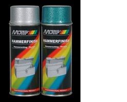 Motip spuitlak 400 ml hamerslag antraciet